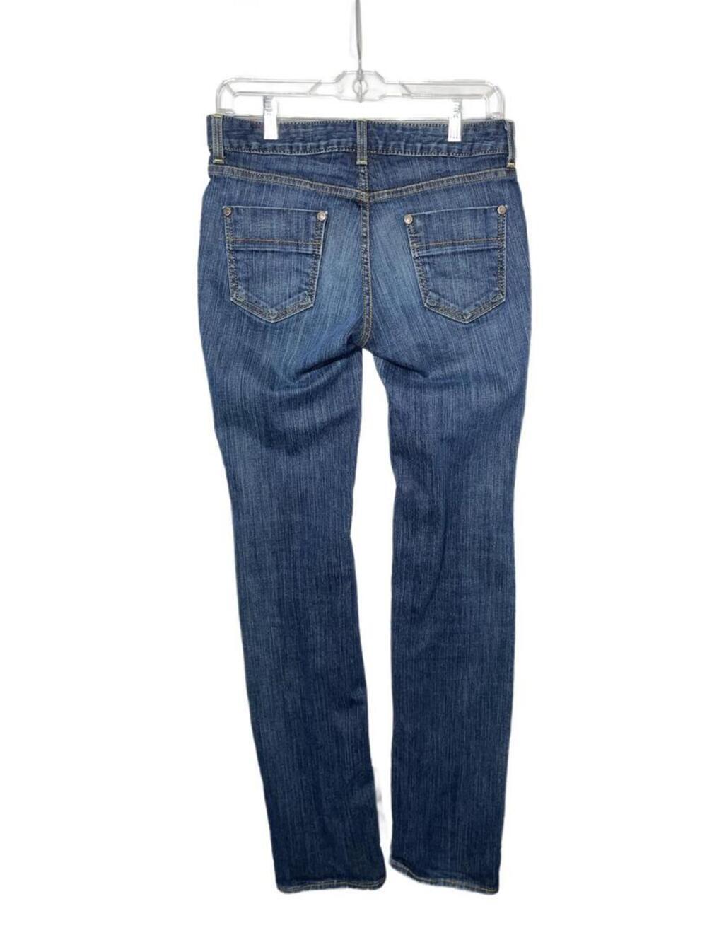 Banana Republic Premium Medium Wash, Mid-Rise Straight Jeans, Size 6 - Picture 3 of 7
